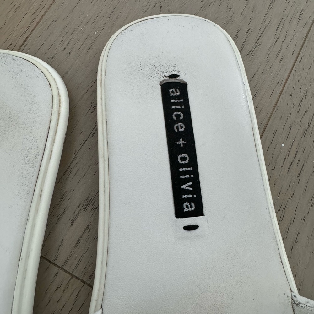 Alice + Olivia Tasha Pool Slides - Picture 6 of 6